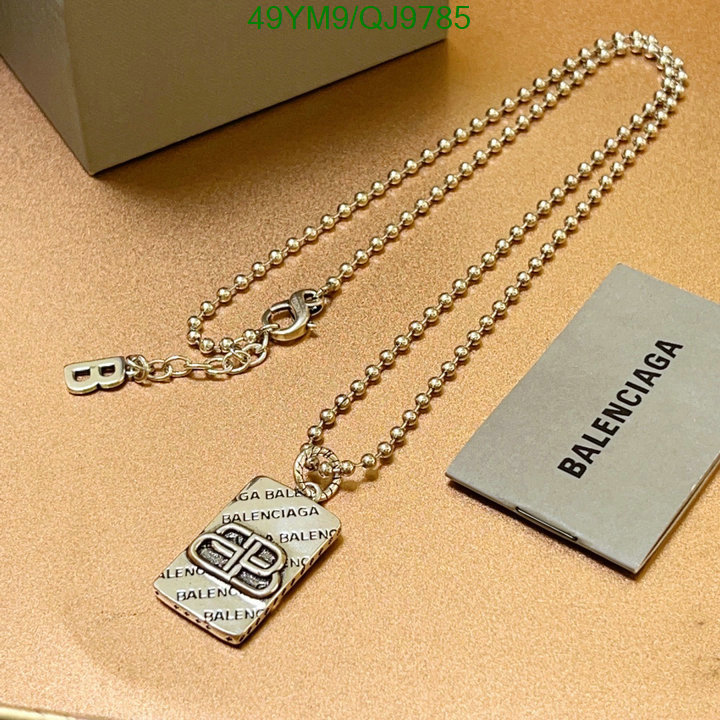 Jewelry-Balenciaga Code: QJ9785 $: 49USD