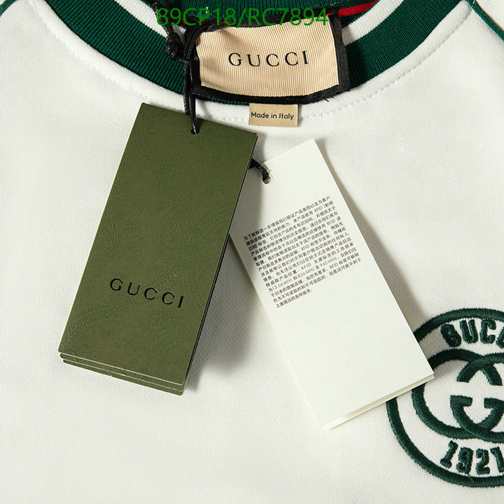 Clothing-Gucci Code: RC7894 $: 89USD