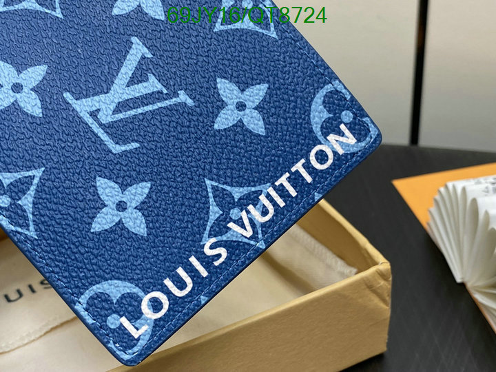 LV Bag-(Mirror)-Wallet- Code: QT8724 $: 69USD