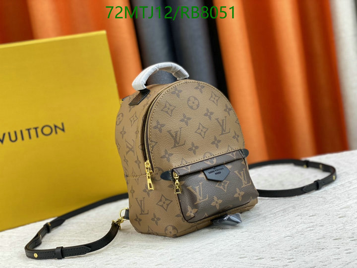 LV Bag-(4A)-Backpack- Code: RB8051 $: 72USD