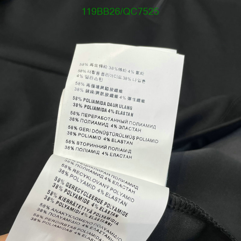 Clothing-Prada Code: QC7525 $: 119USD