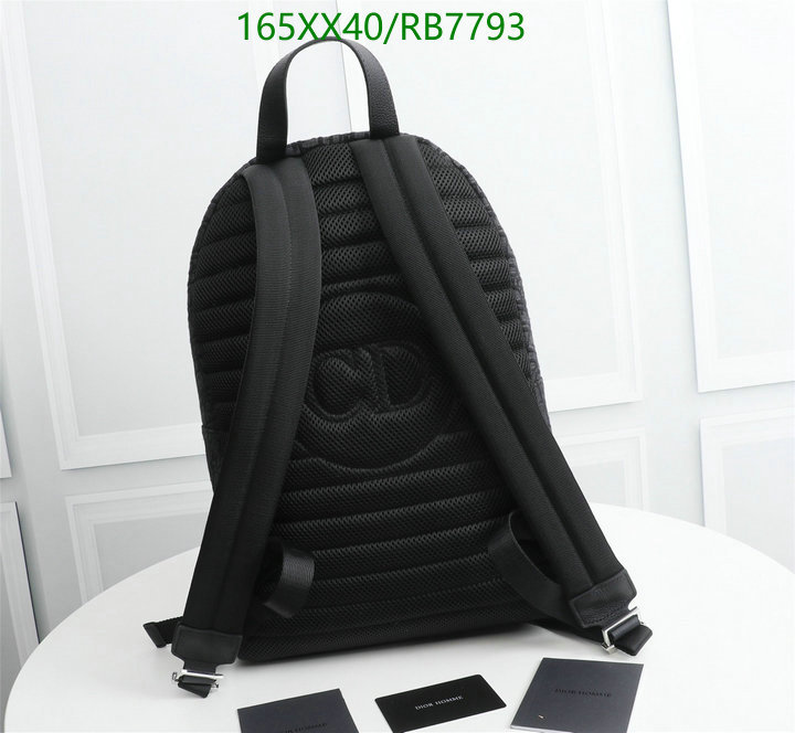 Dior Bag-(Mirror)-Backpack- Code: RB7793 $: 165USD