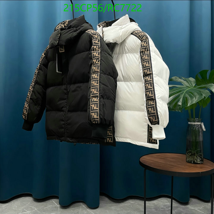 Down jacket Men-Fendi Code: RC7722 $: 215USD
