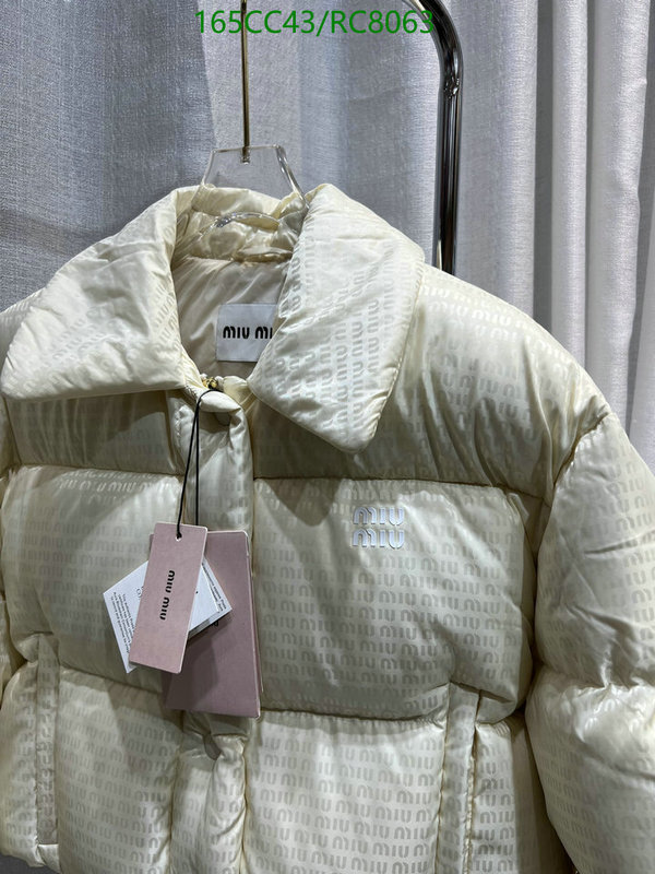 Down jacket Women-Miu Miu Code: RC8063 $: 165USD