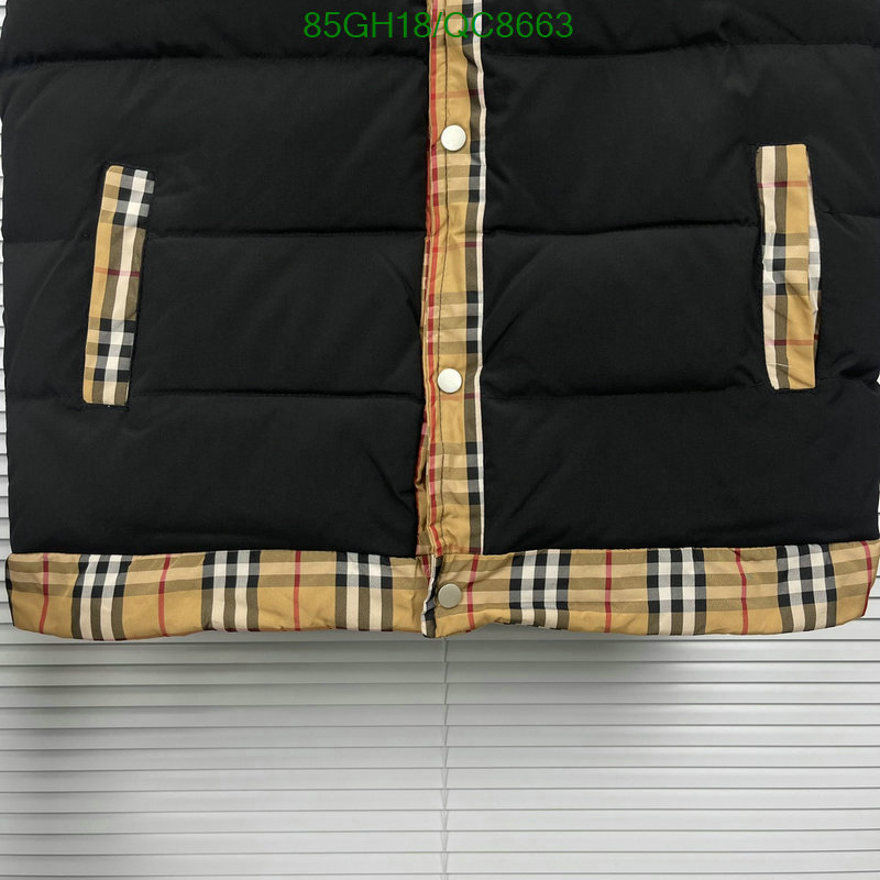 Down jacket Men-Burberry Code: QC8663 $: 85USD