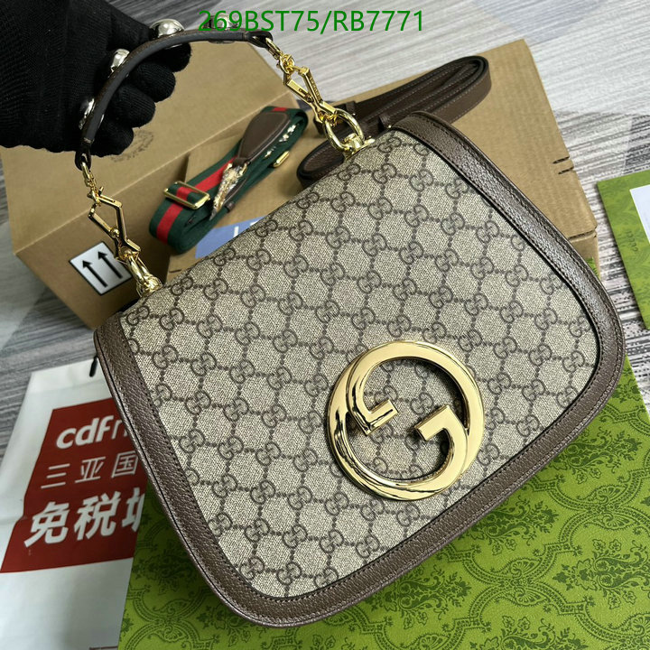 Gucci Bag-(Mirror)-Diagonal- Code: RB7771 $: 269USD