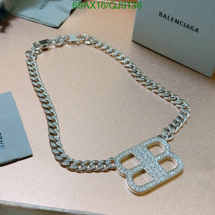 Jewelry-Balenciaga Code: QJ9136 $: 69USD