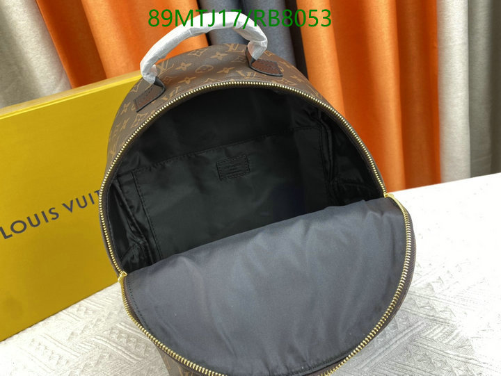 LV Bag-(4A)-Backpack- Code: RB8053 $: 89USD