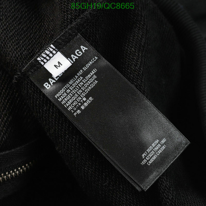 Clothing-Balenciaga Code: QC8665 $: 85USD