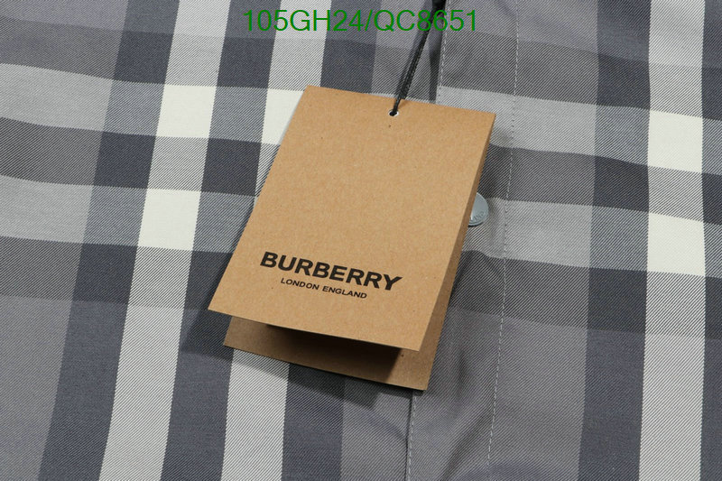 Clothing-Burberry Code: QC8651 $: 105USD