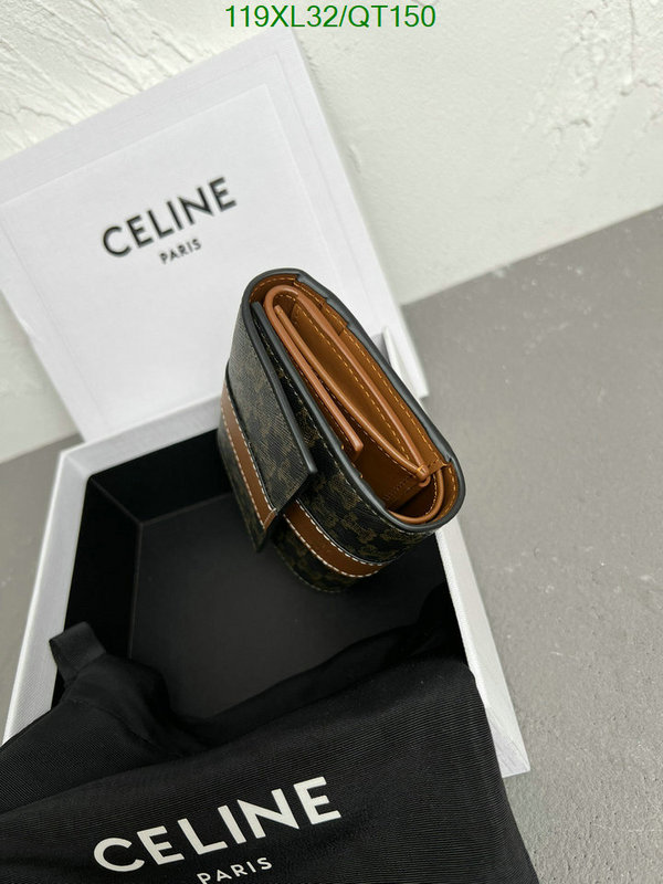 Celine Bag-(Mirror)-Wallet- Code: QT150 $: 119USD