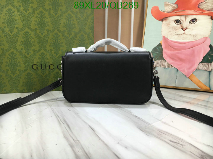 Gucci Bag-(4A)-Diagonal- Code: QB269 $: 89USD