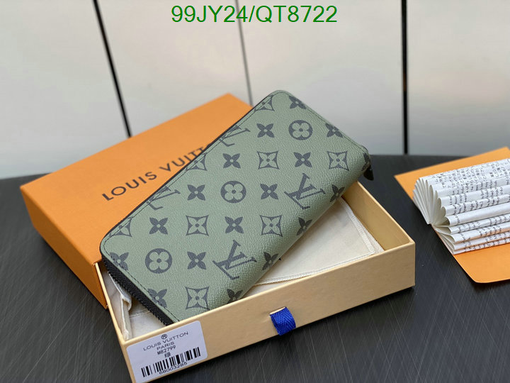 LV Bag-(Mirror)-Wallet- Code: QT8722 $: 99USD