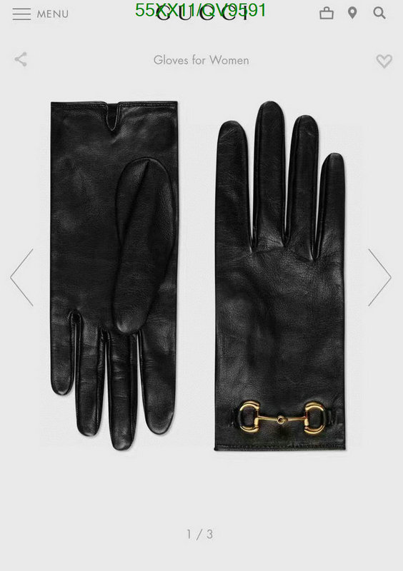 Gloves-Gucci Code: QV9591 $: 55USD