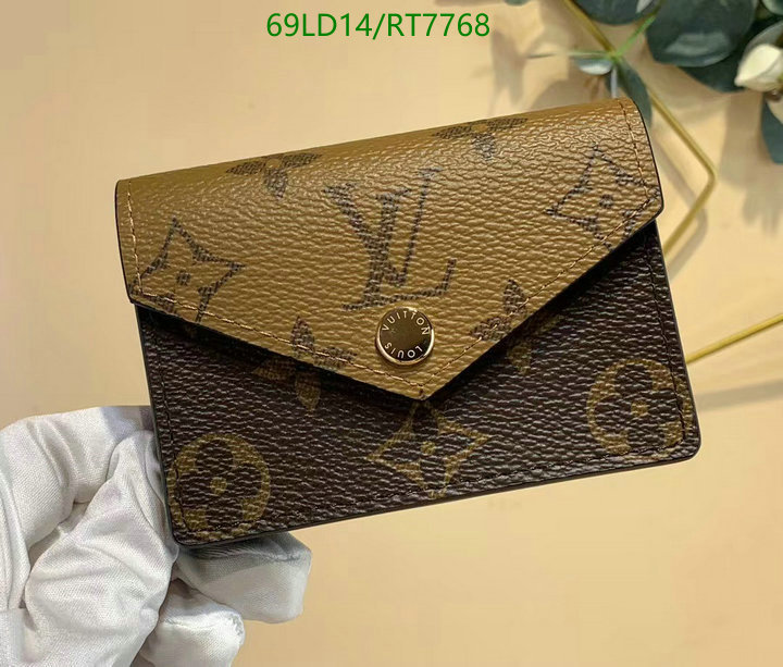 LV Bag-(Mirror)-Wallet- Code: RT7768 $: 69USD