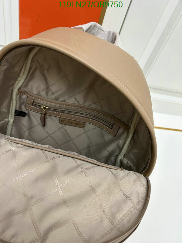 Michael Kors Bag-(4A)-Backpack- Code: QB9750 $: 119USD
