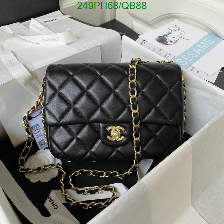 Chanel Bag-(Mirror)-Diagonal- Code: QB88