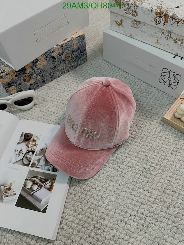 Cap-(Hat)-Miu Miu Code: QH8044 $: 29USD