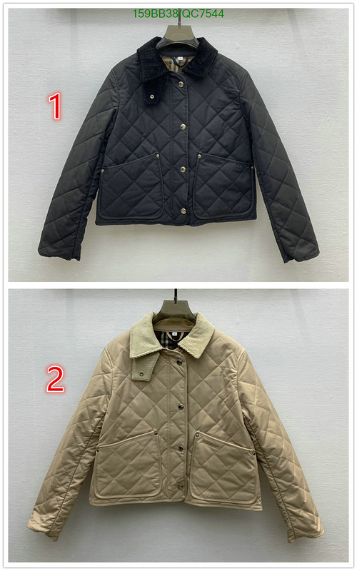 Clothing-Burberry Code: QC7544 $: 159USD