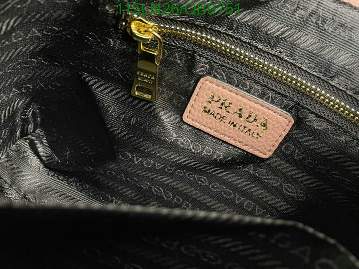 Prada Bag-(4A)-Diagonal- Code: QB9751 $: 115USD