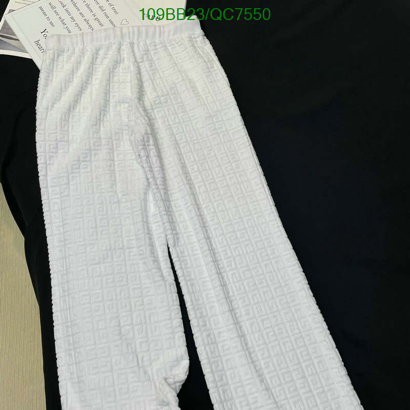 Clothing-Givenchy Code: QC7550 $: 109USD