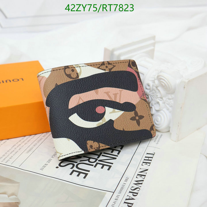LV Bag-(4A)-Wallet- Code: RT7823 $: 42USD