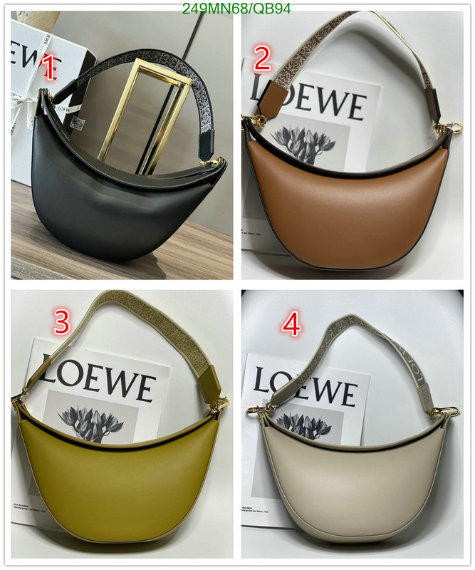 Loewe Bag-(Mirror)-Handbag- Code: QB94 $: 249USD