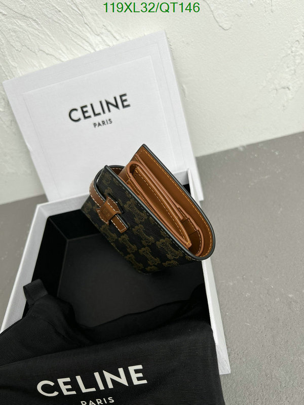 Celine Bag-(Mirror)-Wallet- Code: QT146 $: 119USD