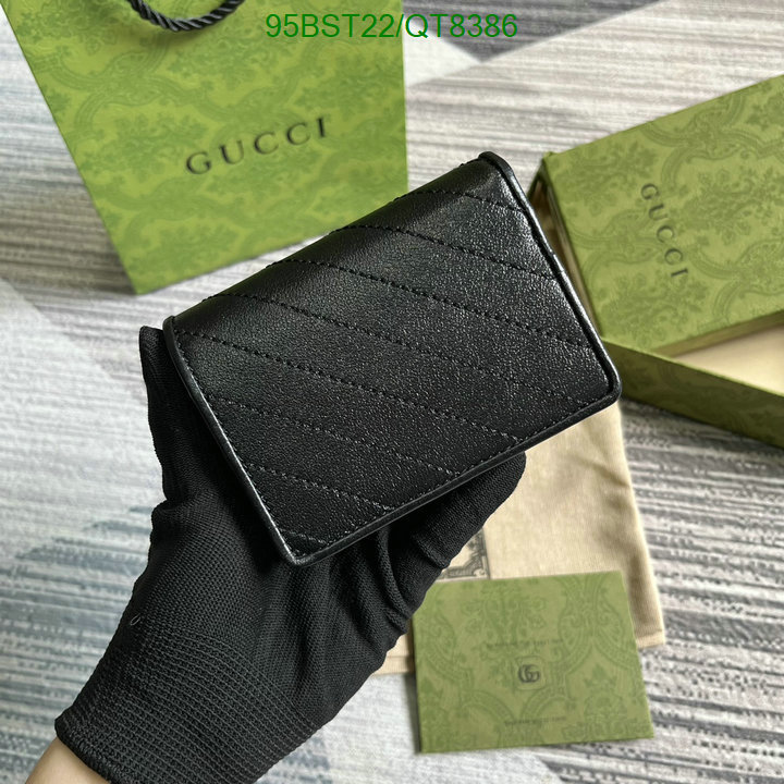 Gucci Bag-(Mirror)-Wallet- Code: QT8386 $: 95USD