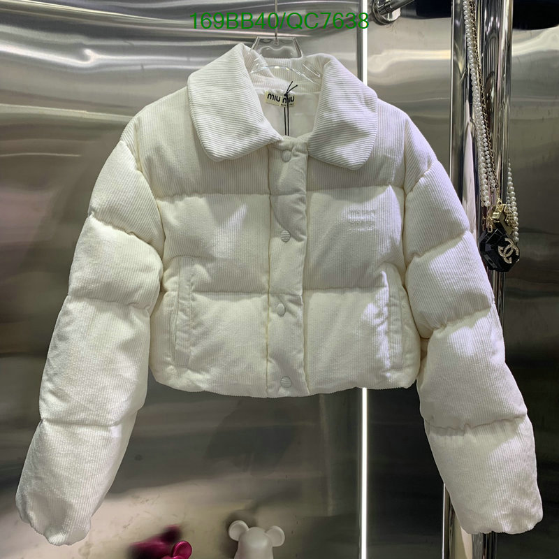 Down jacket Women-Miu Miu Code: QC7638 $: 169USD