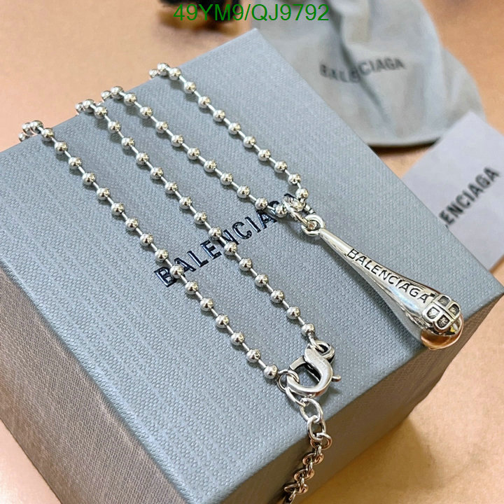 Jewelry-Balenciaga Code: QJ9792 $: 49USD