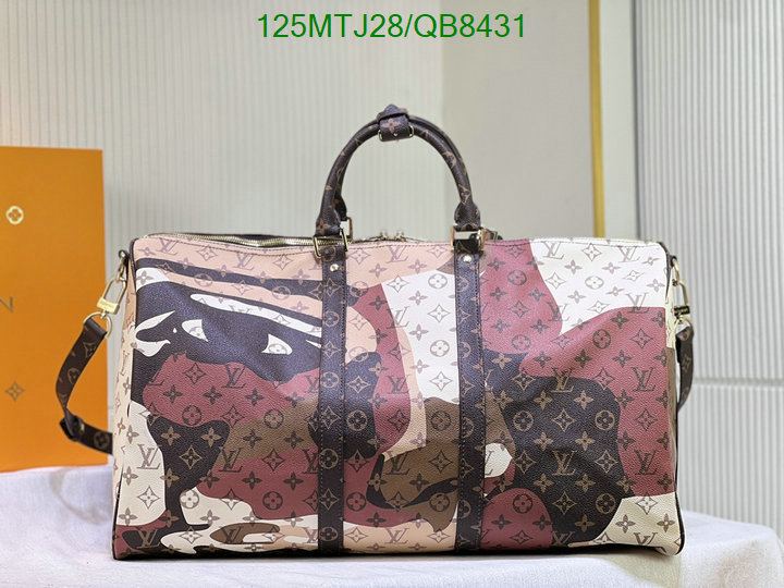 LV Bag-(4A)-Keepall BandouliRe 45-50- Code: QB8431 $: 125USD