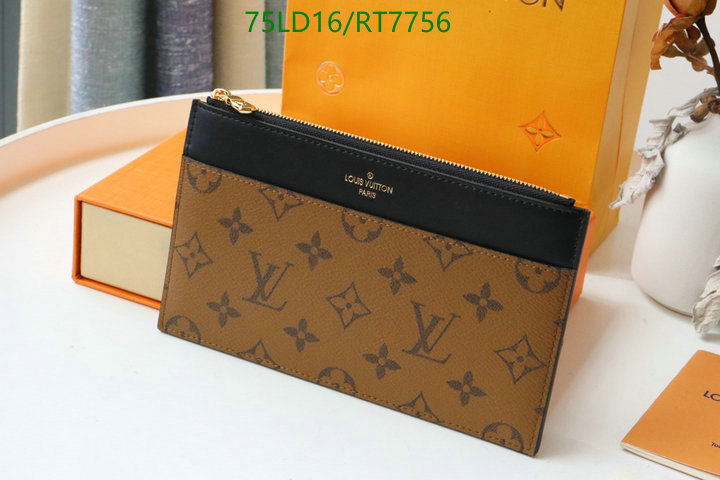 LV Bag-(Mirror)-Wallet- Code: RT7756 $: 75USD