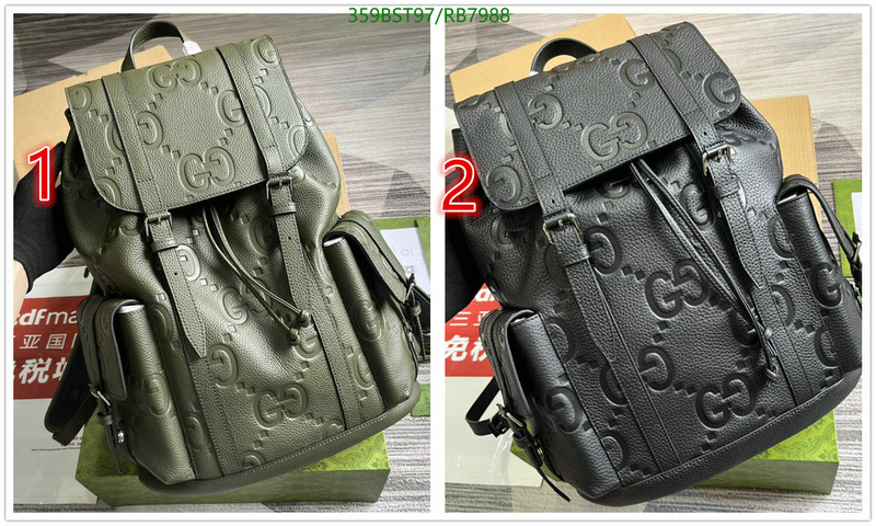 Gucci Bag-(Mirror)-Backpack- Code: RB7988 $: 359USD