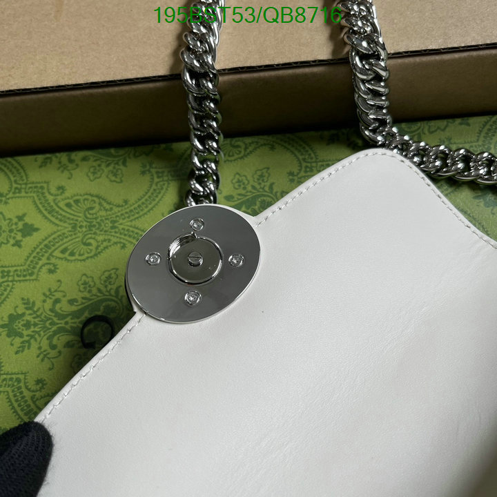 Gucci Bag-(Mirror)-Diagonal- Code: QB8716 $: 195USD