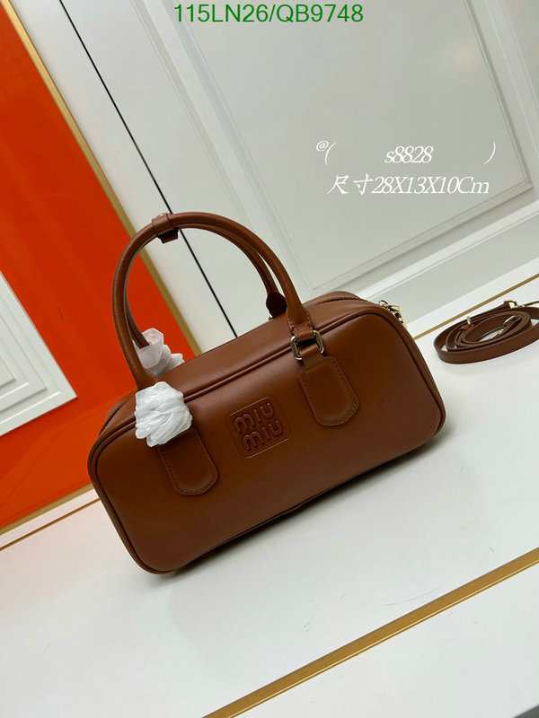 Miu Miu Bag-(4A)-Handbag- Code: QB9748 $: 115USD