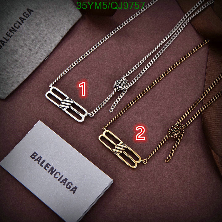 Jewelry-Balenciaga Code: QJ9757 $: 35USD