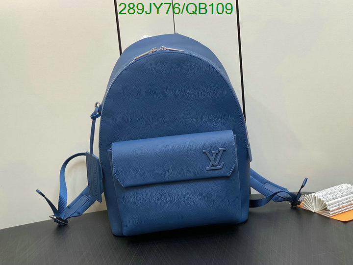 LV Bag-(Mirror)-Backpack- Code: QB109 $: 289USD