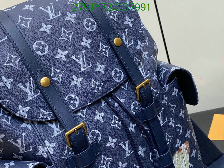 LV Bag-(Mirror)-Backpack- Code: QB7991 $: 279USD