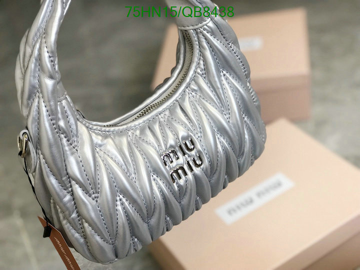 Miu Miu Bag-(4A)-Handbag- Code: QB8438 $: 75USD