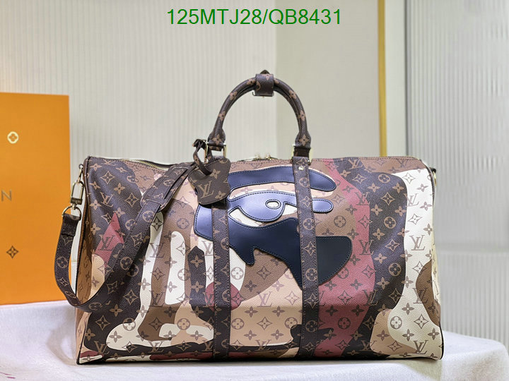 LV Bag-(4A)-Keepall BandouliRe 45-50- Code: QB8431 $: 125USD