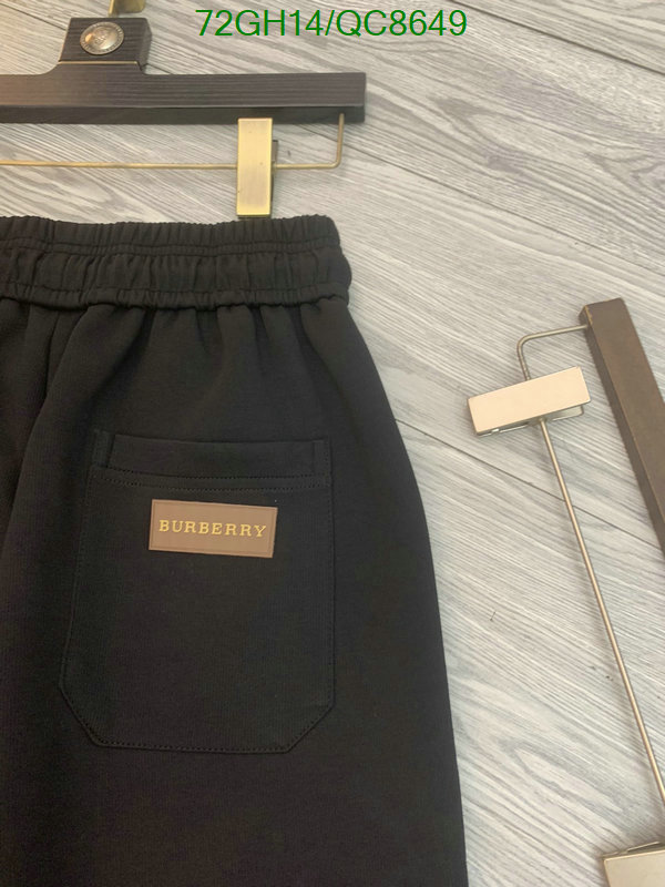 Clothing-Burberry Code: QC8649 $: 72USD