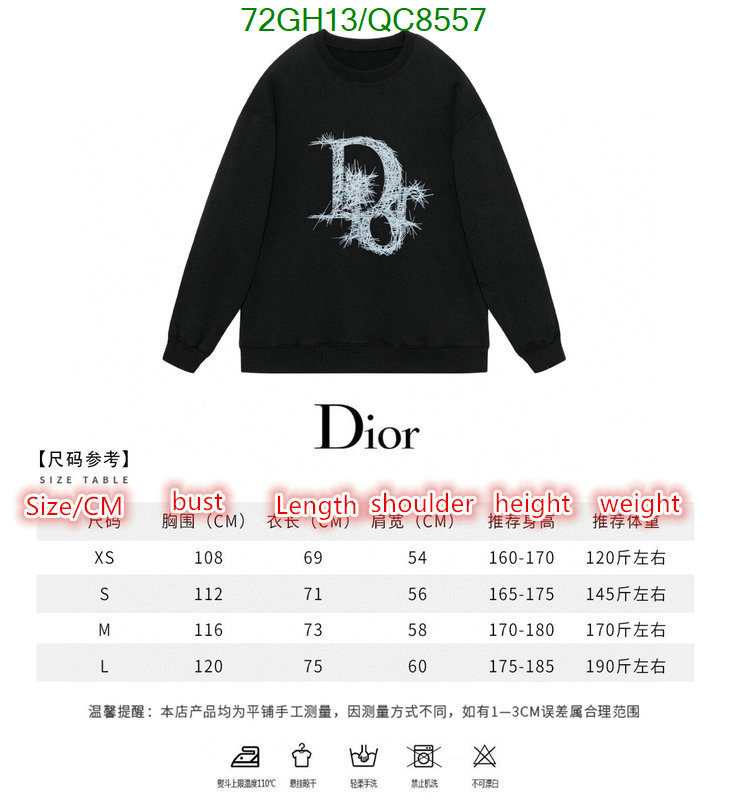 Clothing-Dior Code: QC8557 $: 72USD