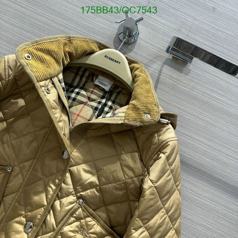 Clothing-Burberry Code: QC7543 $: 175USD