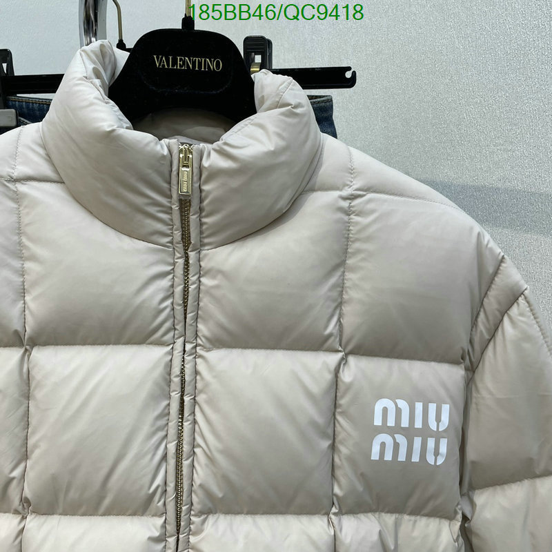 Down jacket Women-Miu Miu Code: QC9418 $: 185USD