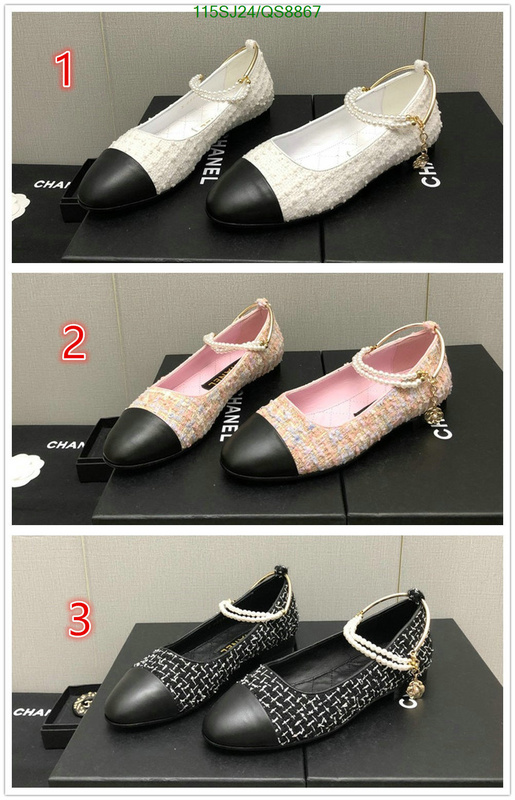 Women Shoes-Chanel Code: QS8867 $: 115USD