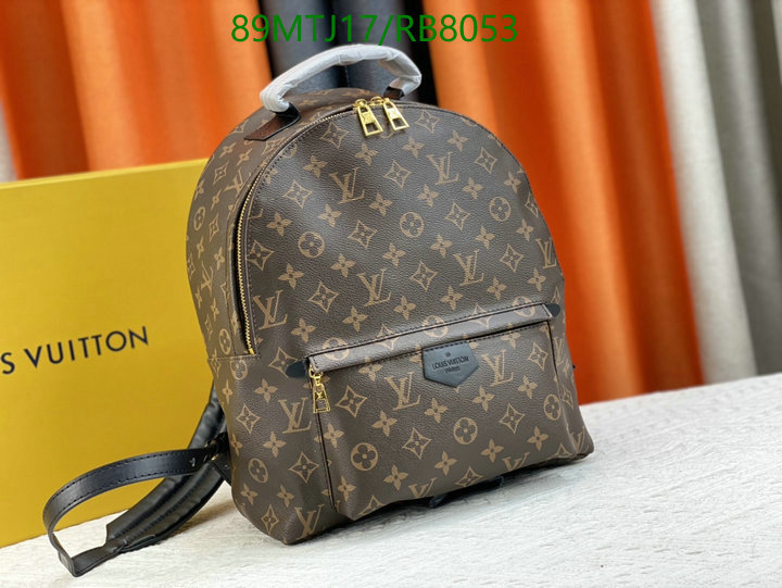 LV Bag-(4A)-Backpack- Code: RB8053 $: 89USD