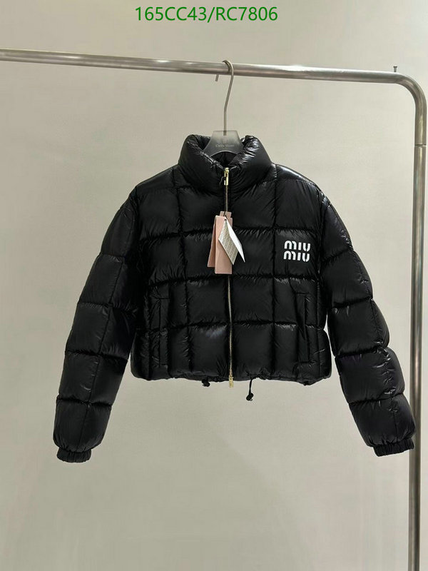 Down jacket Women-Miu Miu Code: RC7806 $: 165USD