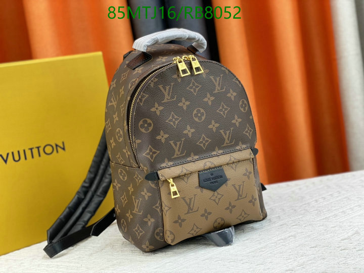 LV Bag-(4A)-Backpack- Code: RB8052 $: 85USD