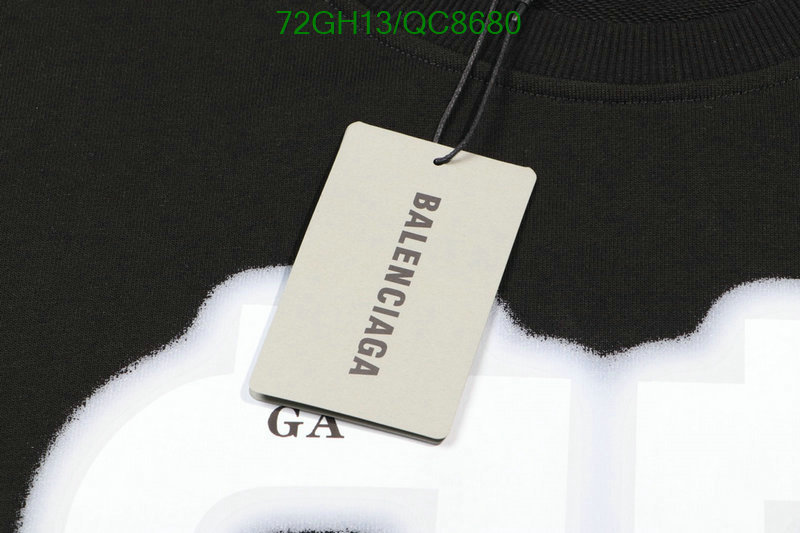 Clothing-Balenciaga Code: QC8680 $: 72USD